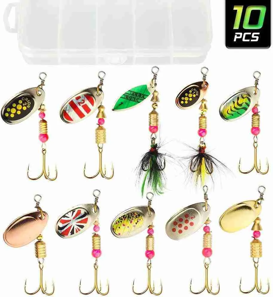 Spinnerbaits 10Pcs