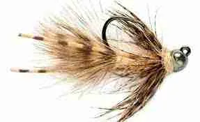 Euro Tungsten Jig Bugger for Winter Fly Fishing