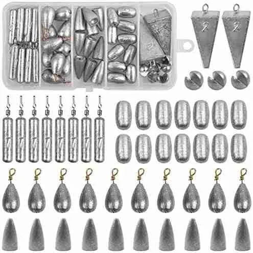 Fishing Weights: Form of the Weight