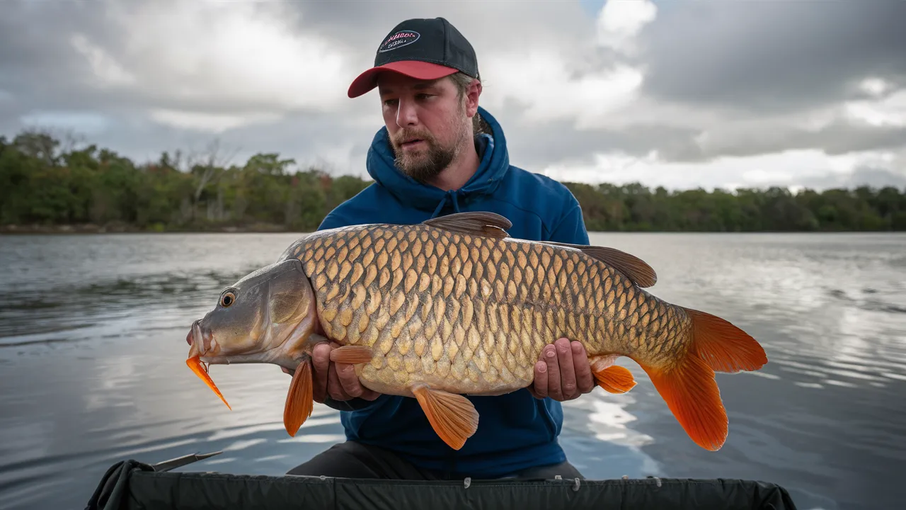 In what weather do carp bite: Autumn season