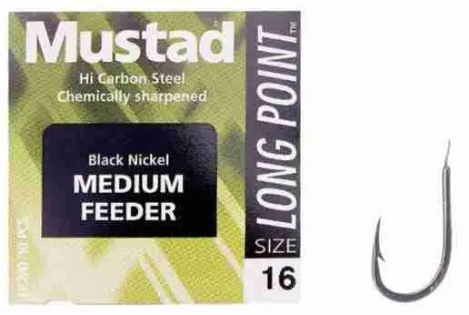 Mustad medium feeder hooks 60126BLN/LP280 series
